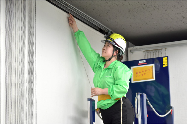 現場作業の様子